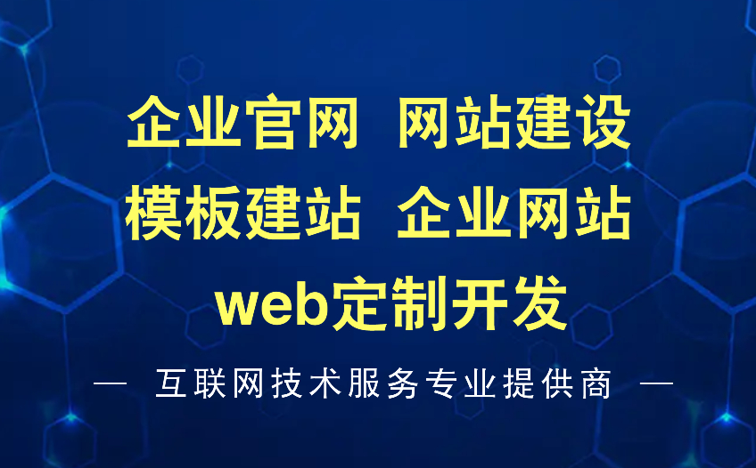 企业官网 web 定制开发 模板建站 企